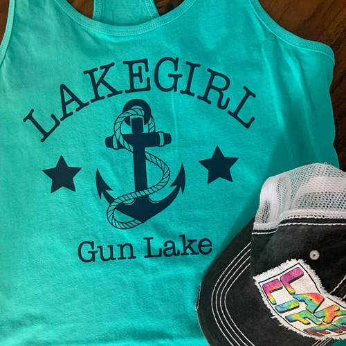 Lake Girl Shirt & Hat