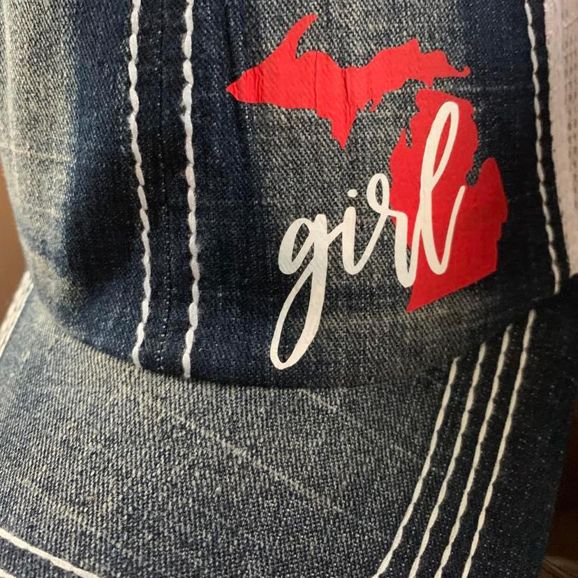 MI Girl Hat Red MI Girl Hat Red